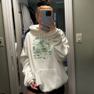 NIKE | Custom Made Hoodie White